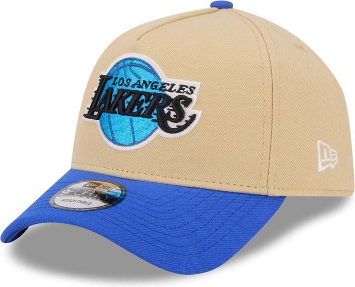 Actual product image New Era 9Forty A-Frame Snapback Cap City Los Angeles Lakers