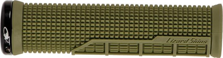 Actual product image Lizard Skins Grips Single Lock-on Grip Machine Olive Green