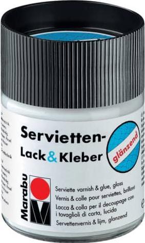 Image du produit Marabu Vernis et colle Decoupage brillant 250ml (Transparent, 250 ml)