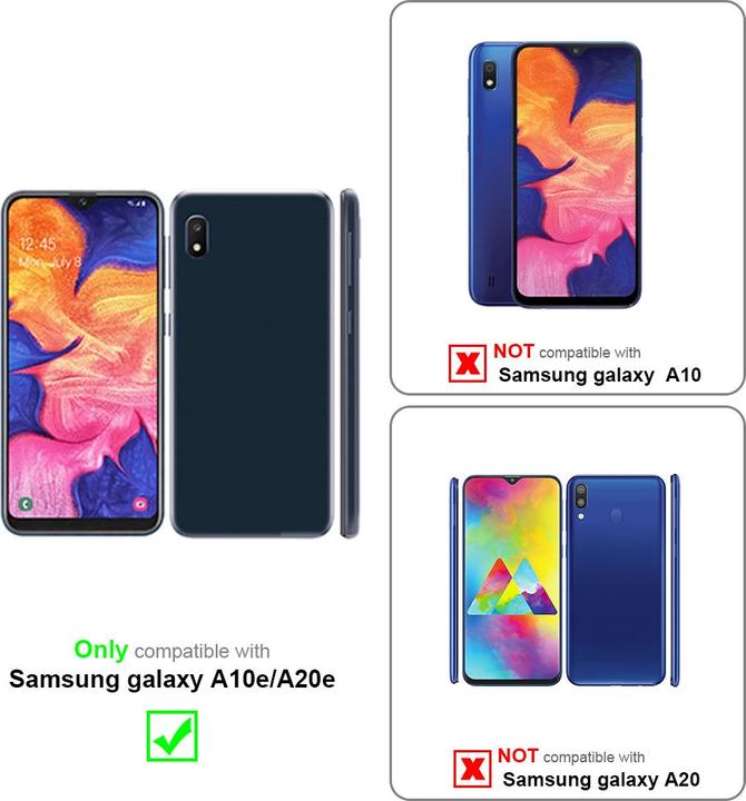 Actual product image Cadorabo Chain case for Samsung Galaxy A10e / A20e necklace cover adjustable