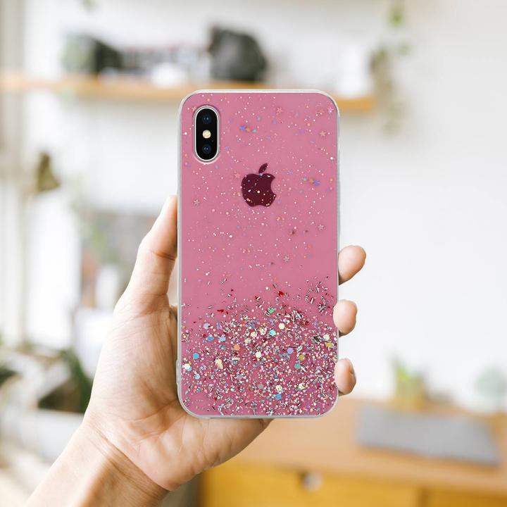 Produktbild Cadorabo TPU Cover funkelnder Glitter (Apple iPhone XS Max)