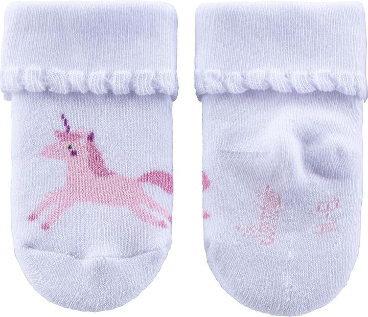 Produktbild Sterntaler Baby Söckchen 3er Pack Einhorn (3er Pack, 17 - 18)