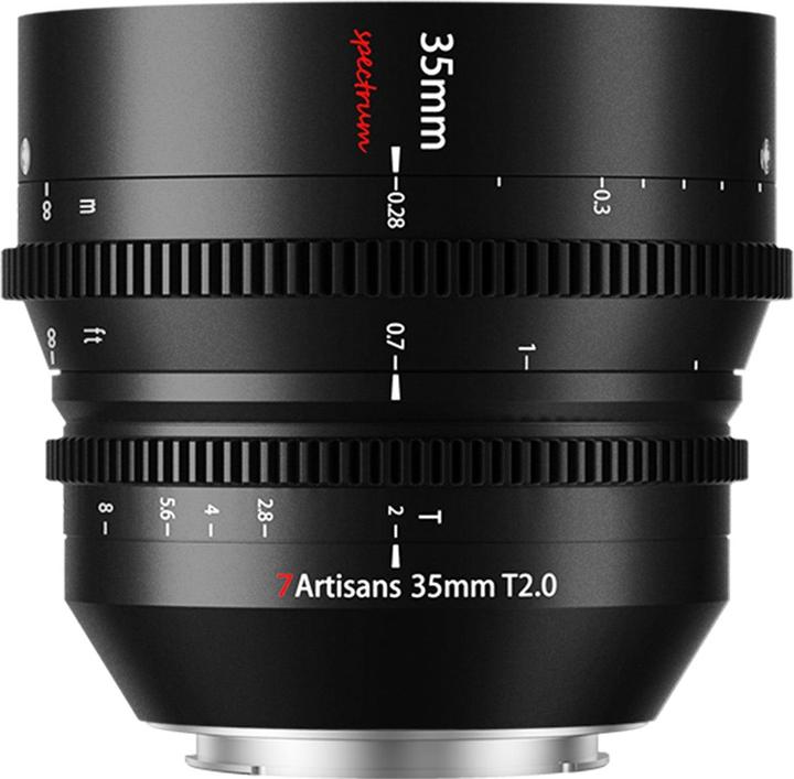 Image du produit 7artisans Spectrum 35mm T2.0 Sony E (Sony E, Plein format)