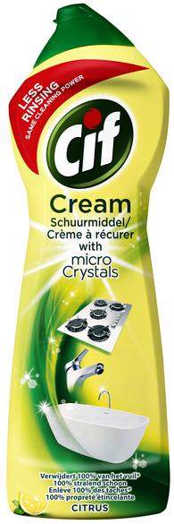 Actual product image Cif PRO FORMULA All Purpose Cleaner Professional Crème Lemon