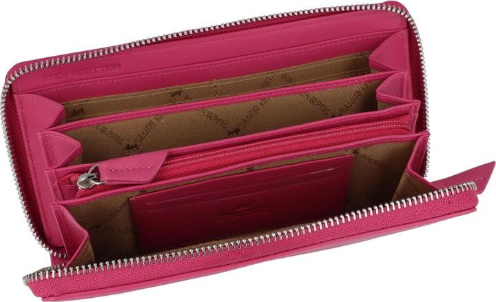 Actual product image Braun Büffel Joy wallet RFID protection leather 19 cm