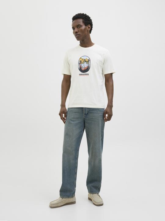 Produktbild Jack & Jones Gedruckt Rundhalsausschnitt T-shirt T-shirt (XL)