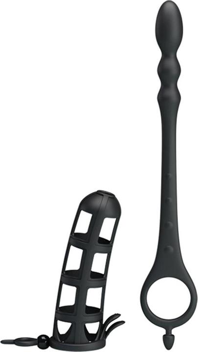 Crazy Bull Hercules - Manchon à pénis avec stimulateur anal (3.50 cm)