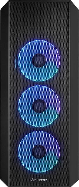 Image du produit Chieftec CASE MIDITOWER ATX W/O PSU/SCORPIO4 GL-04B-UC-OP (Mini-ITX, ATX, mATX)