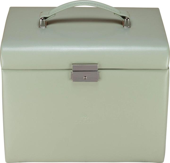 Image du produit Windrose 803696.14 - Boîte à bijoux avec sac à bijoux intégré Merino Moda sage