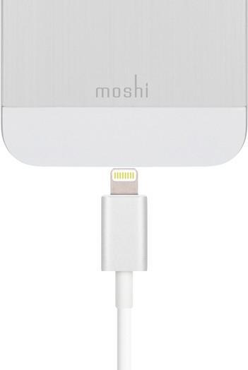 Image du produit Moshi Câble de recharge blanc/argent (1 m, USB 2.0)