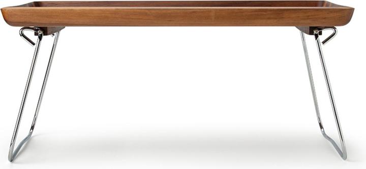 Image du produit Continenta Bett-Tablett, Walnuss, 53x32x7cm