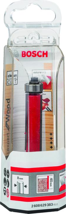 Immagine prodotto Bosch Professional Zubehör Fresa a filo Expert per laminato di legno, 8 mm, D1 12,7 mm, L 40 mm, G 84 mm