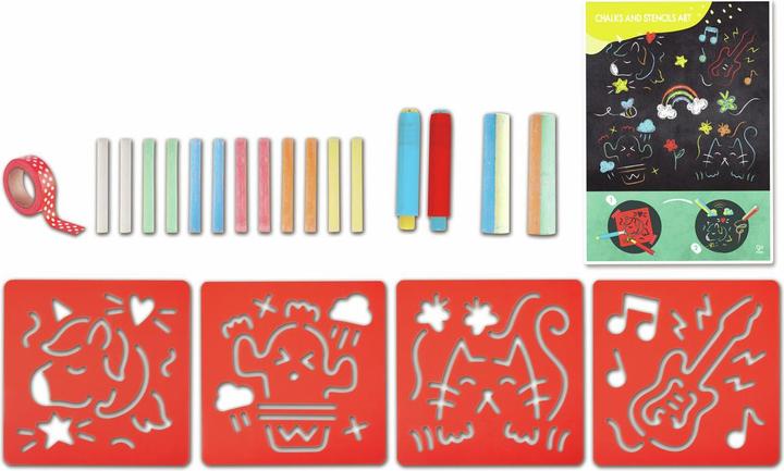 Produktbild Hape Kreidekunst mit Schablone