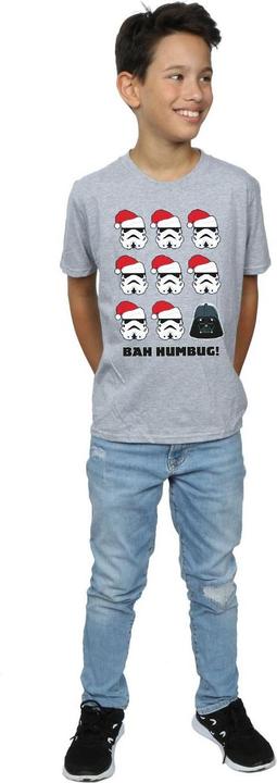 Actual product image Star Wars Boys Christmas Humbug T-Shirt (140, 146)