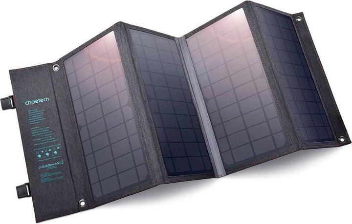 Choetech Foldable solar panel 36W (40 W, 1.55 kg)