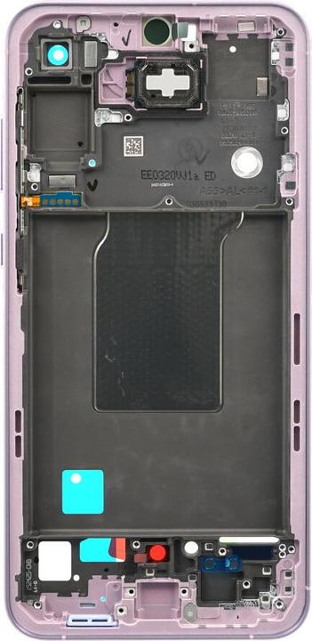 Actual product image Samsung Centre frame SM-A556 Galaxy A55 navy blue black GH82-34309C (Galaxy A55)