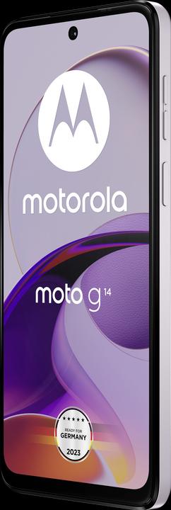 Actual product image Motorola Moto G14 (128 GB, Pale Lilac, 6.50", Dual SIM, 50 Mpx, 4G)