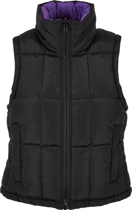 Actual product image Urban Classics Ladies Reversible Cropped Puffer Vest (M)