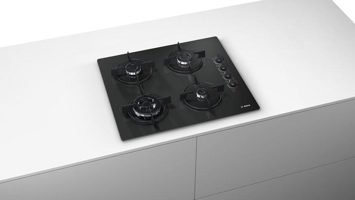 Actual product image Bosch Hausgeräte POH6B6B10 Cooktop Integrated Gas Cooktop 4 Zone(s)