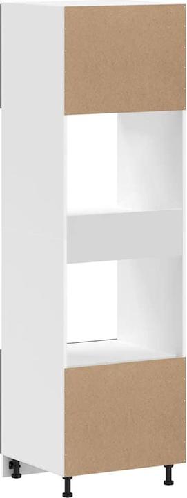 Produktbild VidaXL Herdumbauschränke 2 Stk. Lucca Braun Eichen-Optik Holzwerkstoff (60 x 57 x 207 cm)