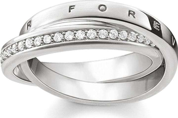 Actual product image Thomas Sabo Ring Together Forever (54, 925 Silver)