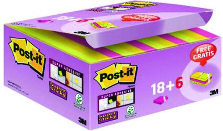 Actual product image Post-it Super Sticky (48 x 48 mm)