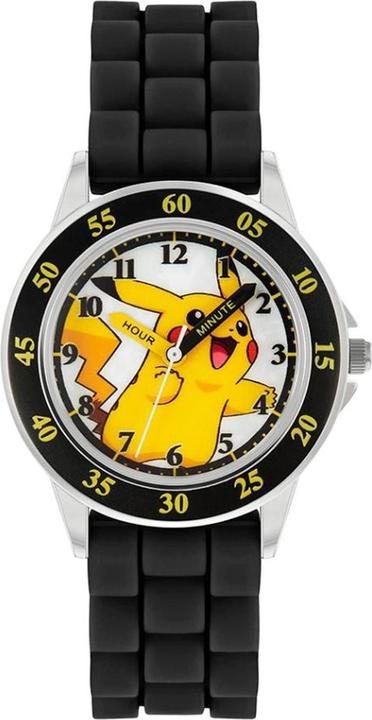 Disney Pokemon Unisex-Kid's Analog Quartz Watch with Silicone Strap POK9048 (Analoguhr)