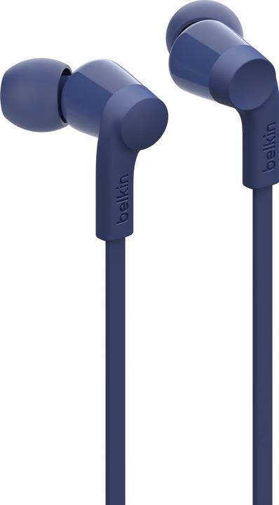 Actual product image Belkin Rockstar in-ear headphones cable, USB-C, blue G3H0002hqBLV2 (No noise cancelling, Cable)