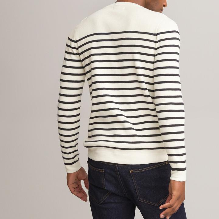 Image du produit La Redoute Collections Pull marin en coton biologique (M)
