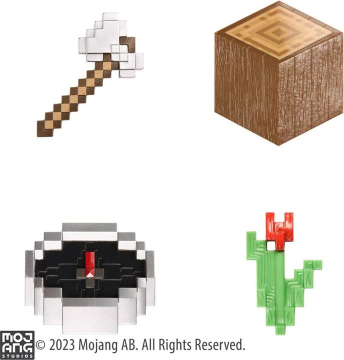 Actual product image Noble Collection Minecraft Loot Chest Forest 10 cm