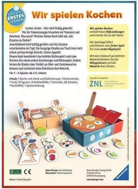 Produktbild Ravensburger Wir spielen Kochen (Deutsch)