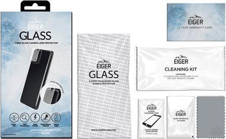Actual product image Eiger Mountain Glass Lens (1 Piece, Samsung Galaxy S20+)