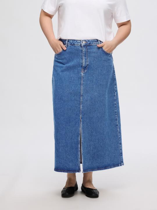 Actual product image Selected Femme Jeans Midi Skirt (38)