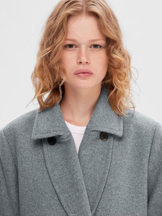 Produktbild Selected Femme Zweireihiger Wollmantel (40)
