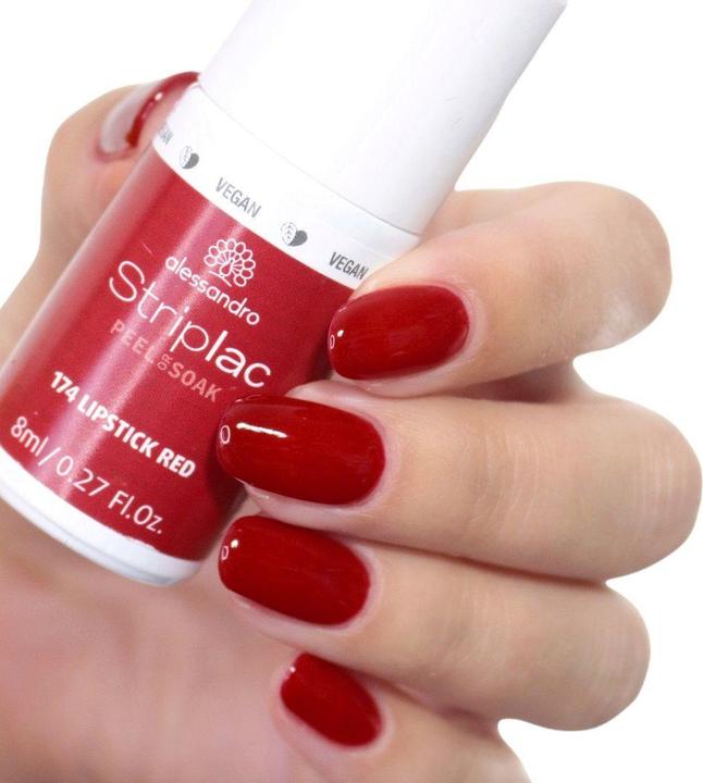 Image du produit Alessandro Striplac (174 Rouge à lèvres, Vernis à ongles peel off)