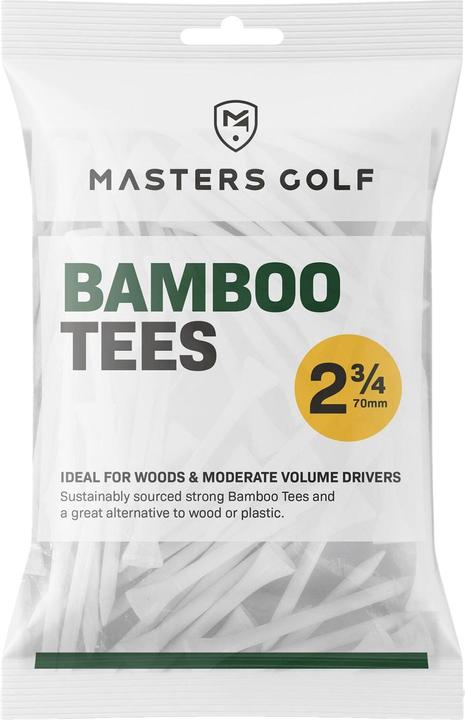 Actual product image Masters Bamboo Golf Tees (Pack of 20)