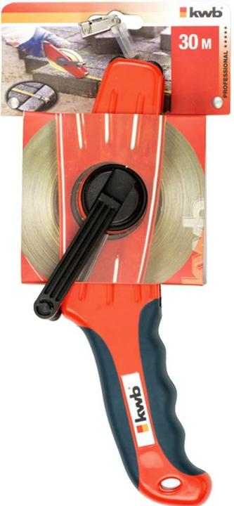 Actual product image kwb 063430 Measuring tape 30m steel, plastic (Metric)