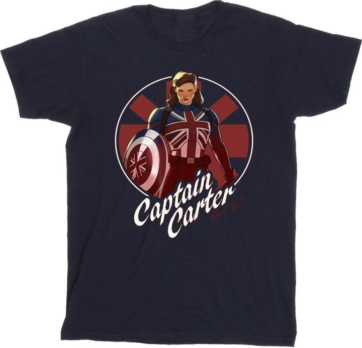 Immagine prodotto What If Captain Carter Maglietta Uomo (3XL)