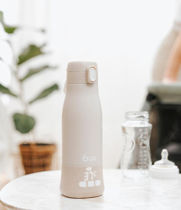 Actual product image Babymoov Chauffe-biberon nomade MOOV & FEED Mineral beige
