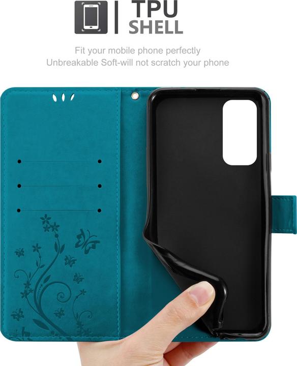 Immagine prodotto Cadorabo Copertina del libro a fiori (OnePlus Nord 2 5G)