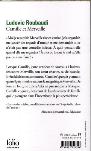 Immagine prodotto Camille et merveille ou L'amour n'a pas de coeur (Francese, Roubaudi Ludovic, 2018)