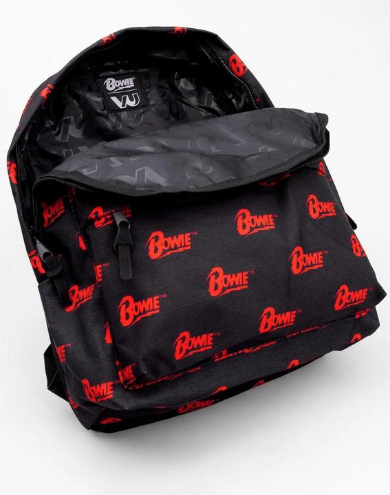 Actual product image David Bowie Backpack Logo