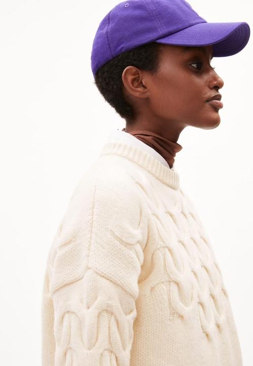 Image du produit Armedangels Alaania Pullover Stand-Up Collar Oatmilk (M)