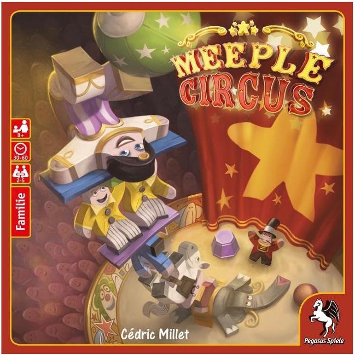 Actual product image Pegasus Meeple Circus (German)