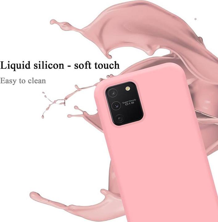 Actual product image Cadorabo TPU Liquid Silicone Case Cover (Samsung Galaxy S10 Lite, Samsung Galaxy A91)