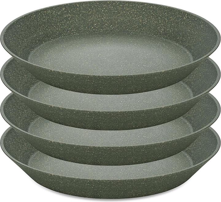 Image du produit Koziol Assiettes à soupe & à pâtes Connect 24 cm, 4 pièces, Gris (4 x, 24 cm)