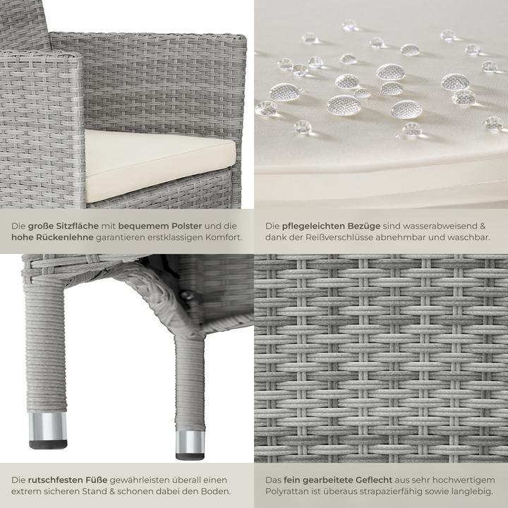 Produktbild tectake 2 Rattansessel