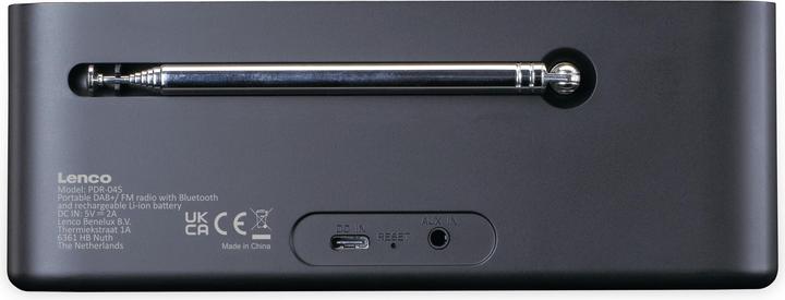 Image du produit Lenco PDR-045BK (DAB+ DAB, FM, Bluetooth)