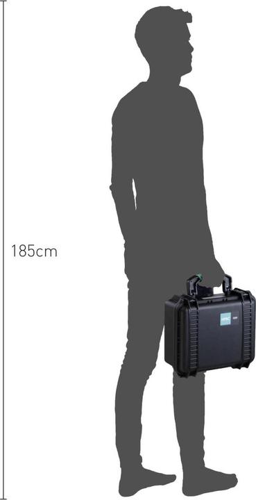 Actual product image HPRC 2300 Case with Cordura inner pocket (Photo case, 23 l)