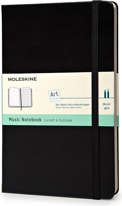 Actual product image Moleskine Creative music (A5, Lined, Hardcover)